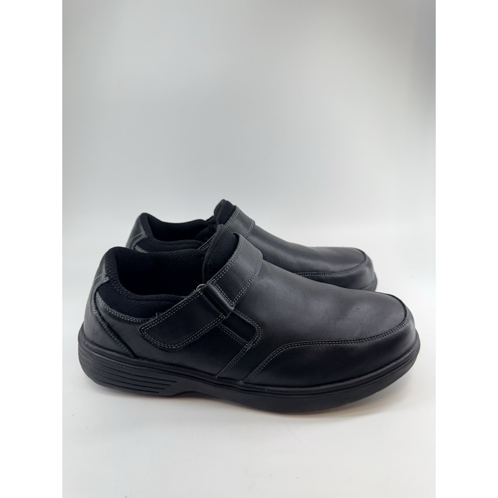 Ortho Feet 511Shoes Men 11EE  Black Leather Comfort  Walking Orthopedic Diabetic